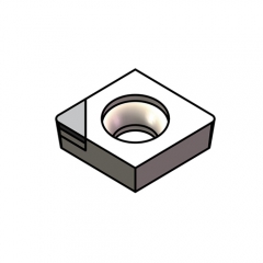 Worldia - CC Type Polycrystalline Diamond (PCD) Turning Insert - 80°